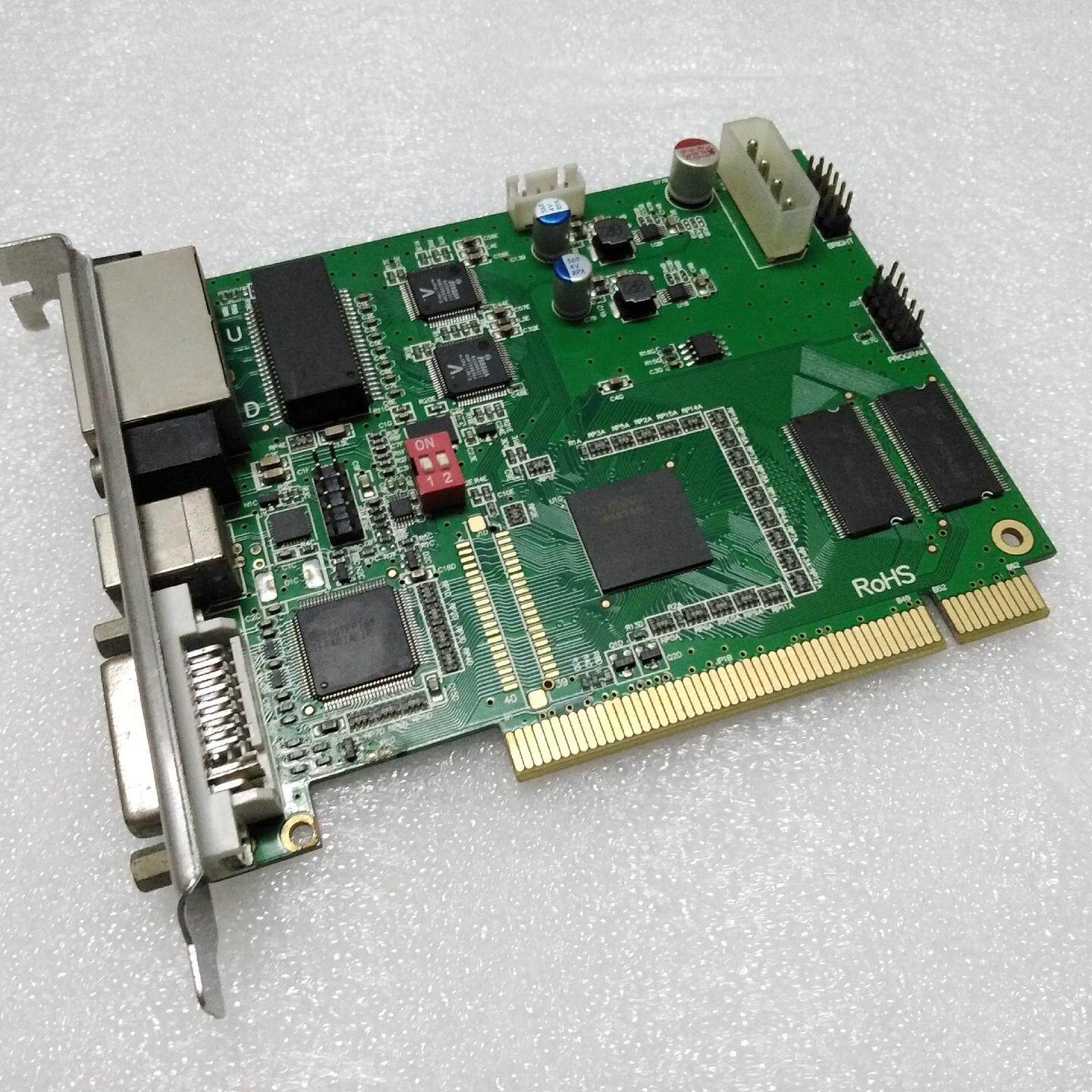 灵星雨 TS802D全彩发送卡 LED显示屏全彩发送卡支持全