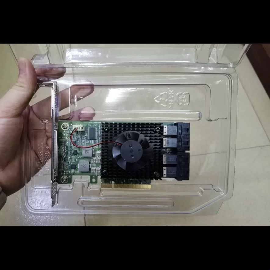 UMC9347L-4I 4口U2转接PCIEX8转接卡