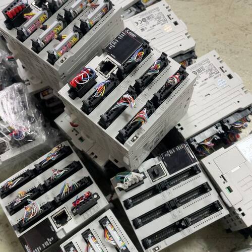 PLC FX5UC-96MT/D 拆机 主机+扩展模