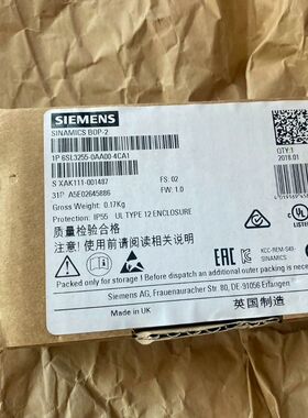 G120面板6SL3255-0AA00-4CA1原