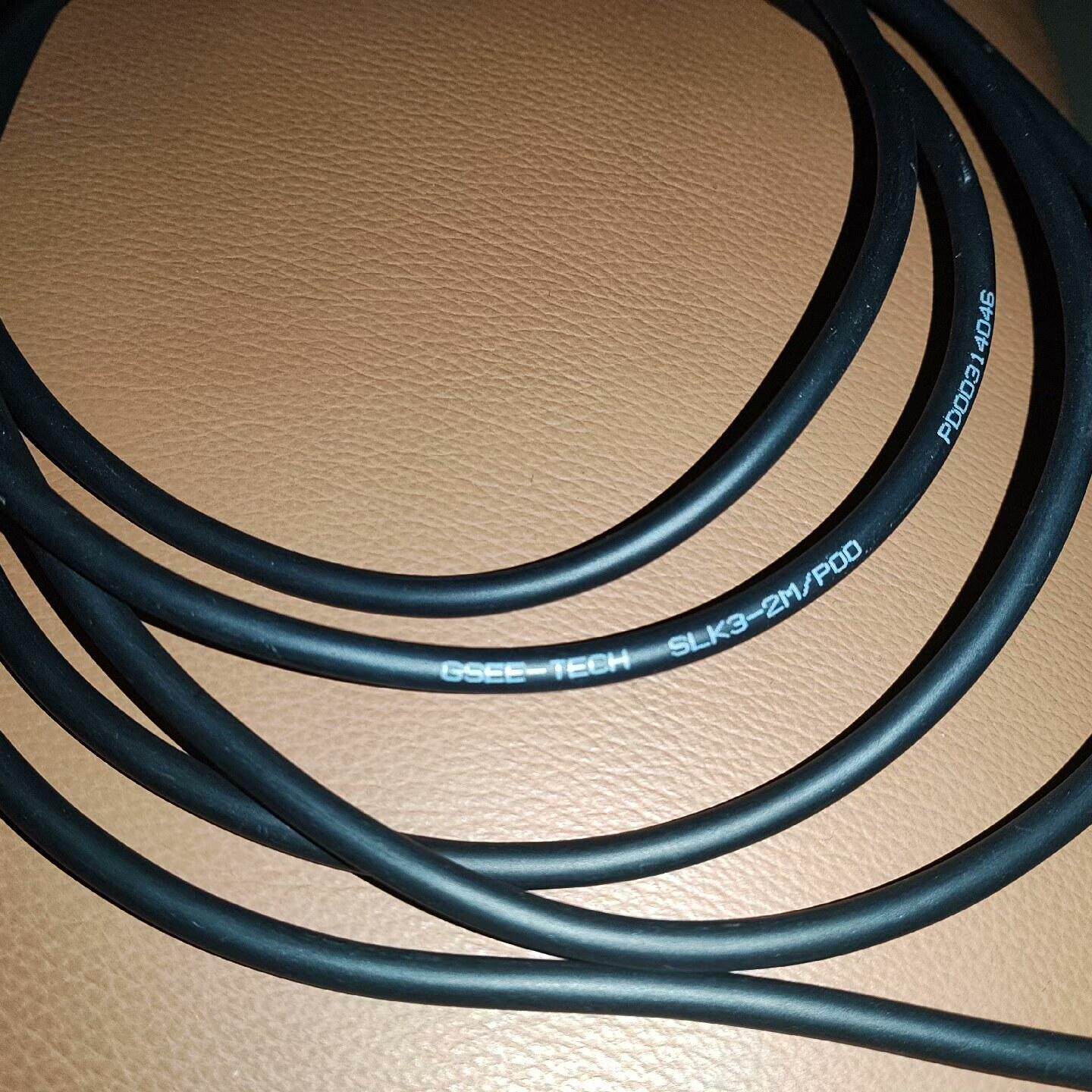 吉诺连接线SLK3-2M/P00没有标签五根 带标签