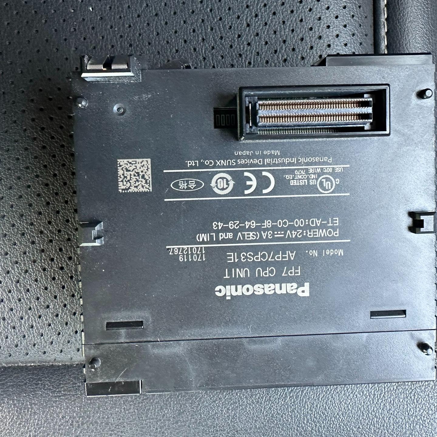 PLC模块 型号AFP7CPS31E