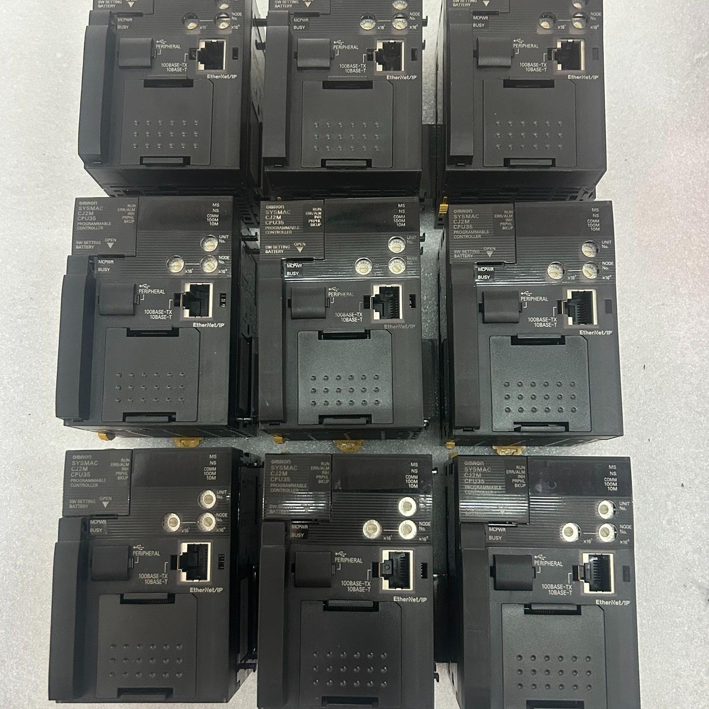 9新PLC拆机 CJ2M-CPU35实物拍摄成色漂亮