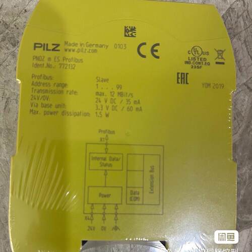 PILZ皮尔兹PNOZ m ES Profibus安全继电器