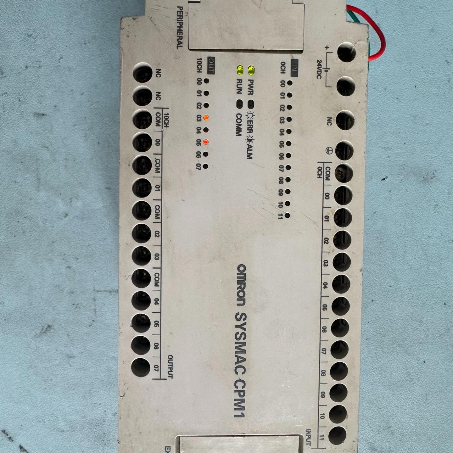 PLC CPM1-20CDR-D 功能完好 成色如图实