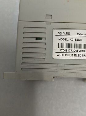 PLC扩展模块 XC-E2DA 拆机 成色还可以 外