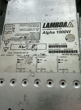 兰达TDK-LAMBDA Alpha1000W  H1061