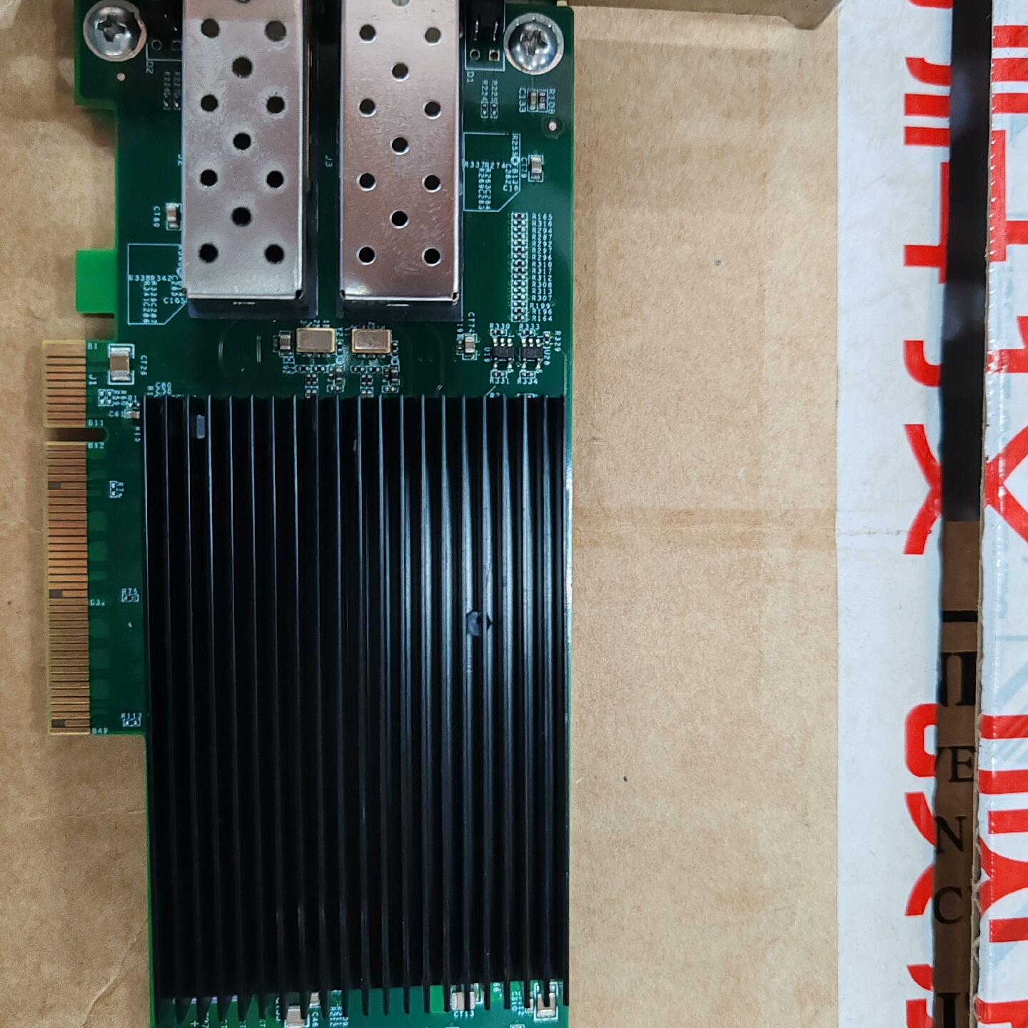 X710双光口网卡XXV710-DA2 双口光纤网卡XXV7