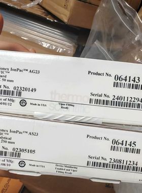 赛默飞Dionex离子色谱柱 AG23和AS23型号 原