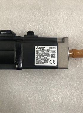 伺服电机HG-KN13J-S100 无未装过机。