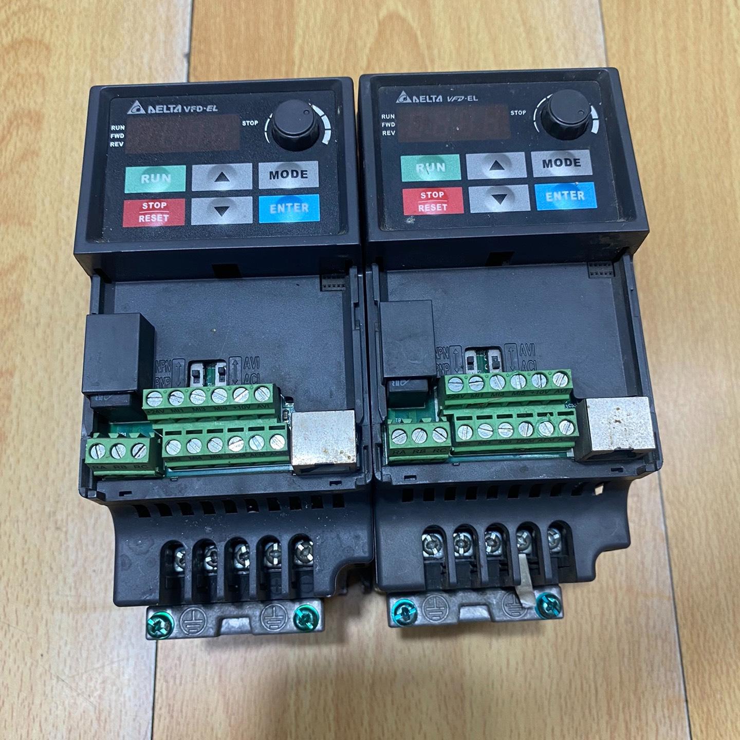 台达变频器 型号VFD007EL43A 实物图拍摄 功能包好