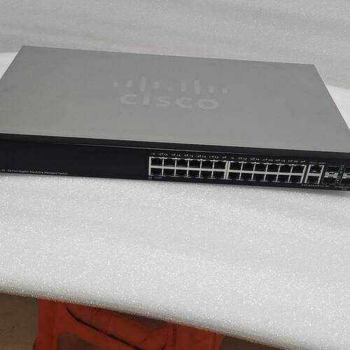 Cisco SG500-28 28口全千兆网管交换机 带4个