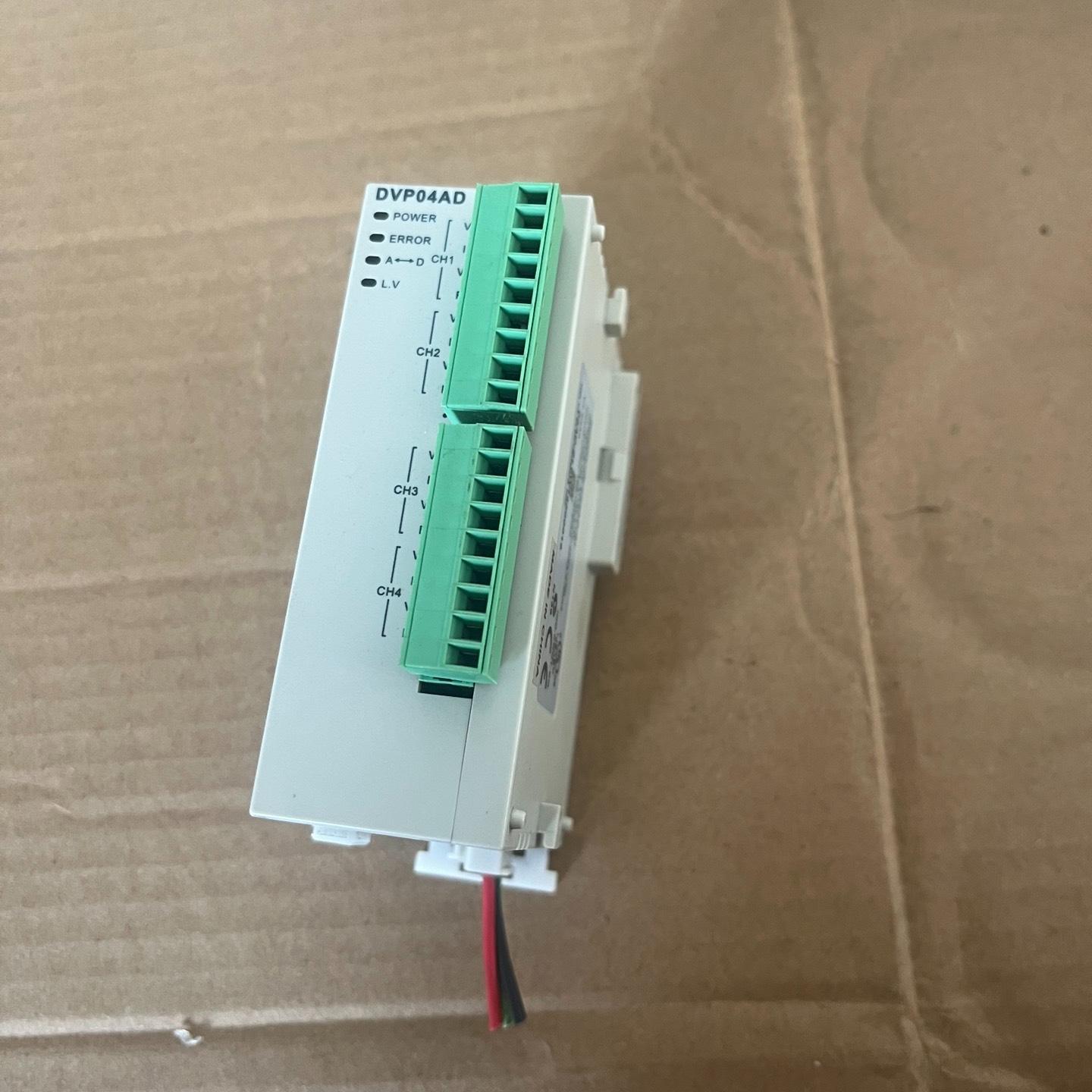 台达DVP04AD-SL拆机成色如图漂亮实物拍摄 功能包好用