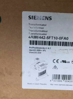 #变压器  变压器4AM6442-5FT
