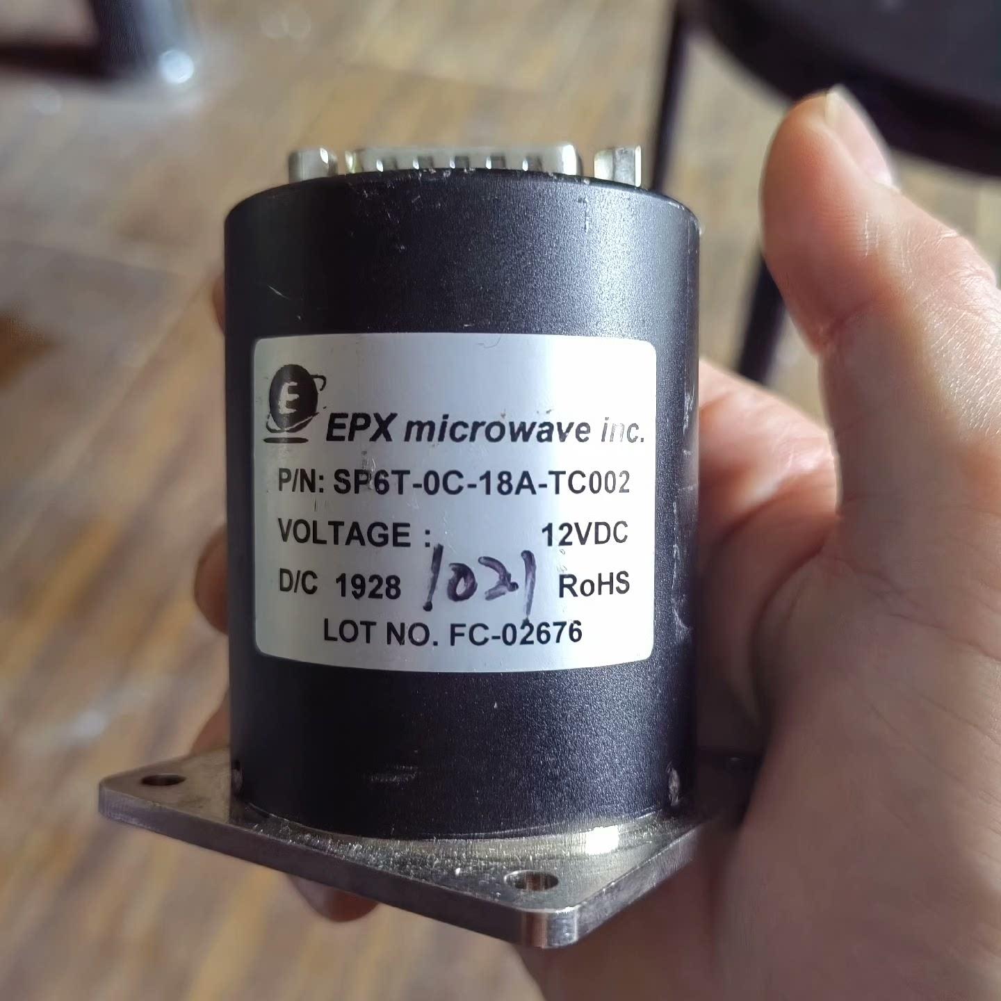 EPX SP6T-0C-18A-TC002 12V DC