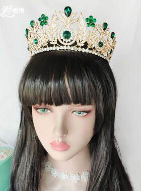 新娘皇冠头饰韩式饰品发饰王冠2019新款结婚婚纱走秀配饰品S72