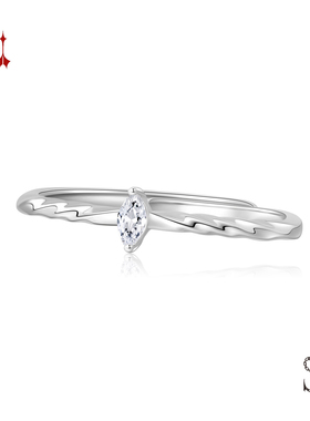 10%系列｜SIKOKIS联名翼004戒指925银不规则马眼石戒指