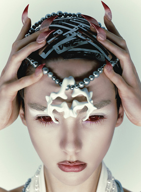 【袁一琦同款】它Uncommon｜龍骨Keel灰色不规则珍珠磁吸扣项链