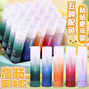 罗弗透明果冻固体胶棒罗弗无甲醛高粘度胶棒强力手工儿童学生手工