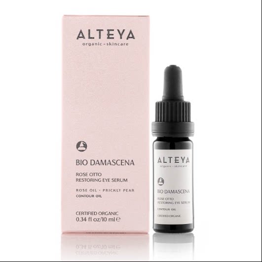 Alteya玫瑰精油眼部血清精华10ML保湿淡化细纹抗老USDA有机认证图片