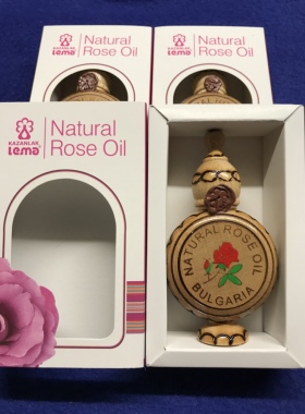 LEMA保加利亚原装进口单方100%纯粉玫瑰精油1ml食品级