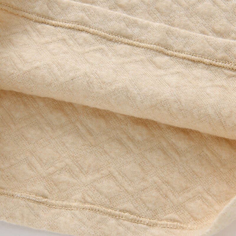 잉의 봄 가을 새로운 유기농 면화 열 속옷 남성 및 여성 탑 티셔츠 가디건 10094153 10094154