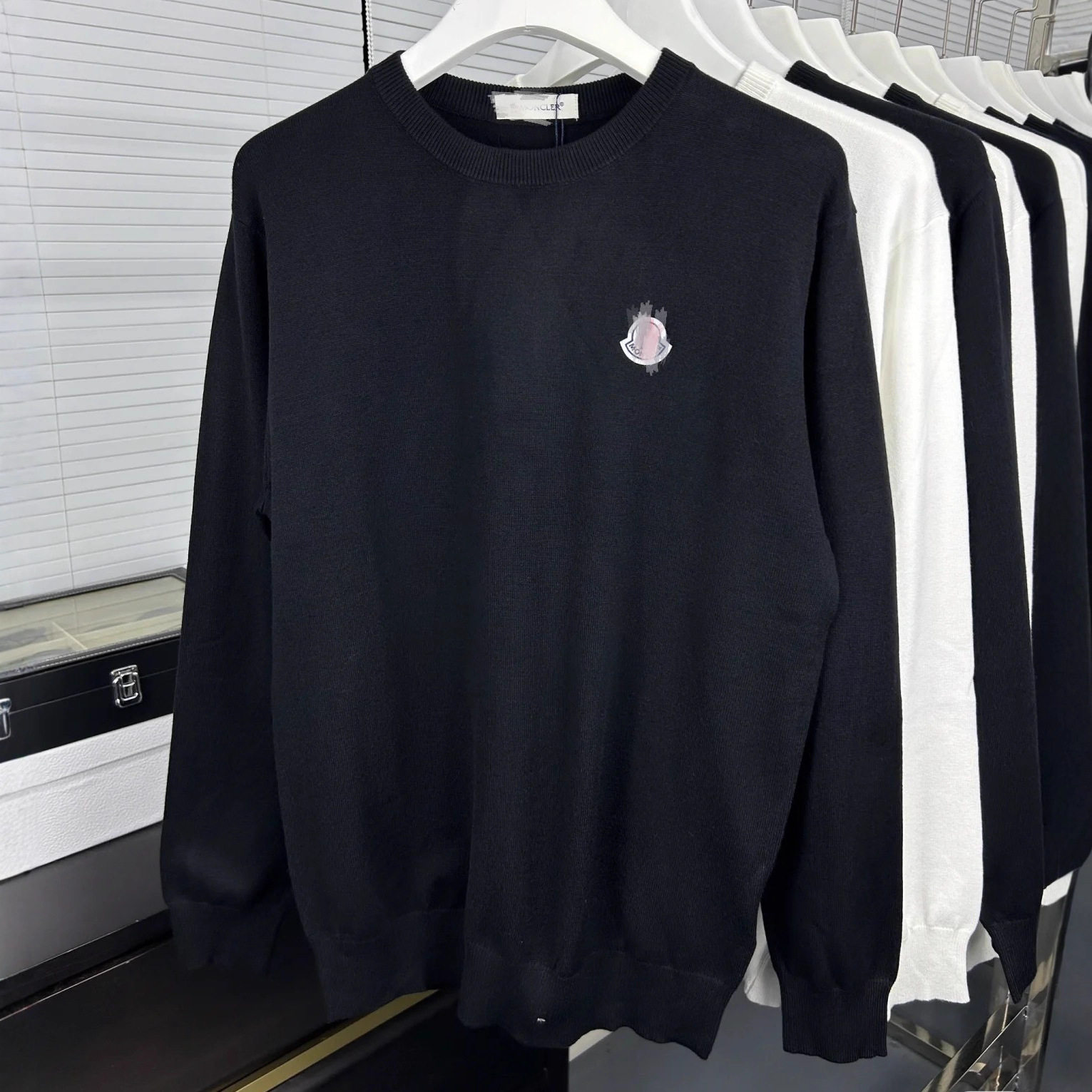 秋冬款刺绣M家绣标男女款羊毛衫上衣圆领套头休闲爆款长袖衫,男装,针织衫/毛衣,淘宝优惠券,粉丝福利购,淘宝优惠卷