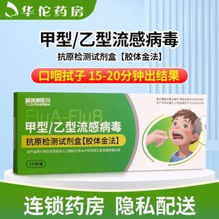 乙型流感病毒抗原检测试剂盒1人粉流感病毒 甲型 替埃迪医药