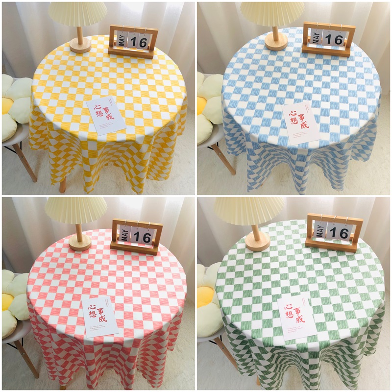 现代简约绒布物美价廉桌布实惠