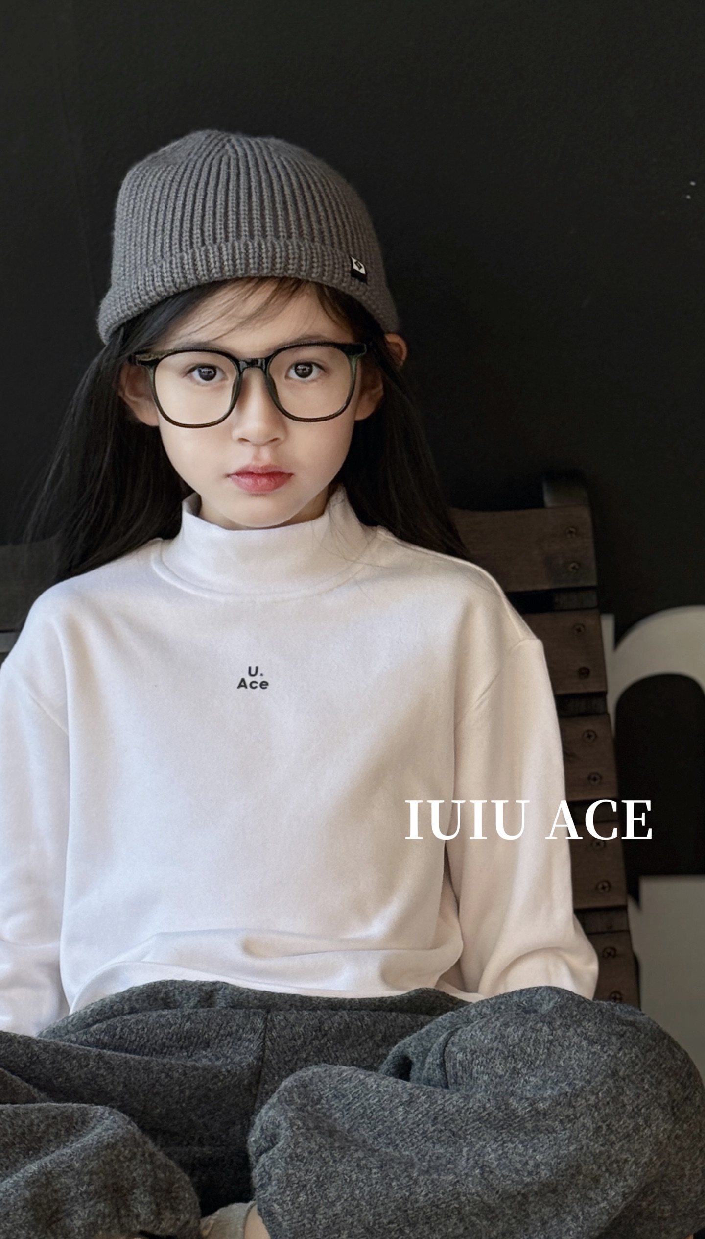 男童半高领澳绒打底衫女