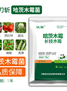 家用哈茨木霉菌菜园一刀斩治菌土传黄斑白绢灰霉霜霉猝倒微生物菌