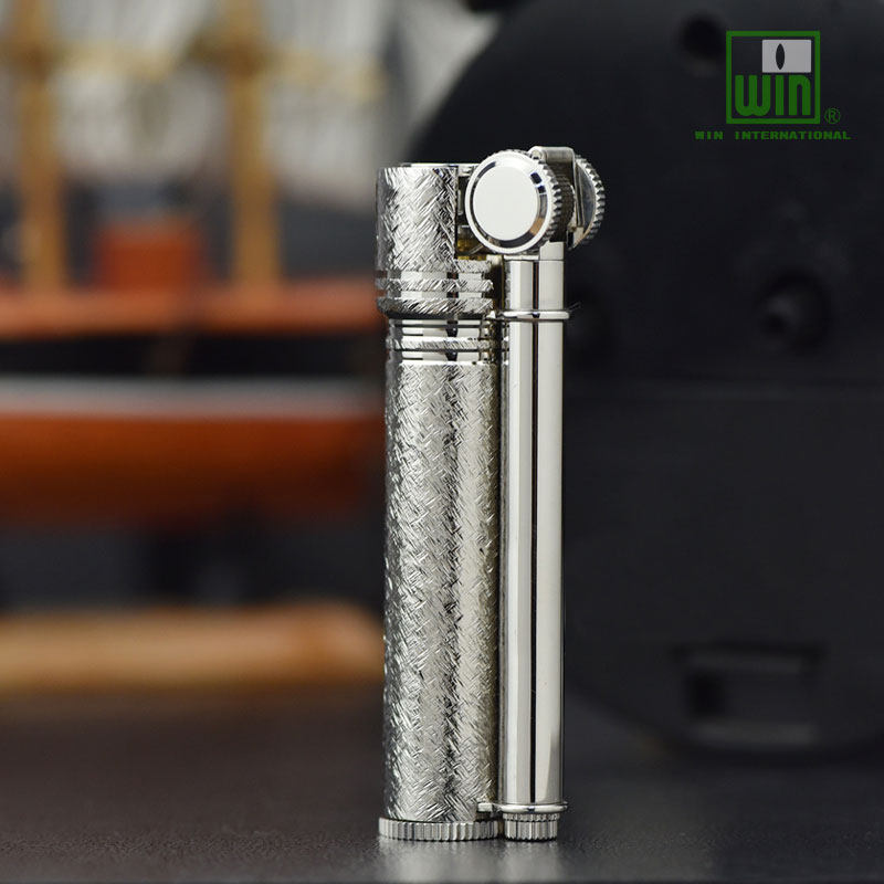原装进口WIN/DOUGLASS煤油防风打火机铝材纯铜不绣钢新款男士烟具