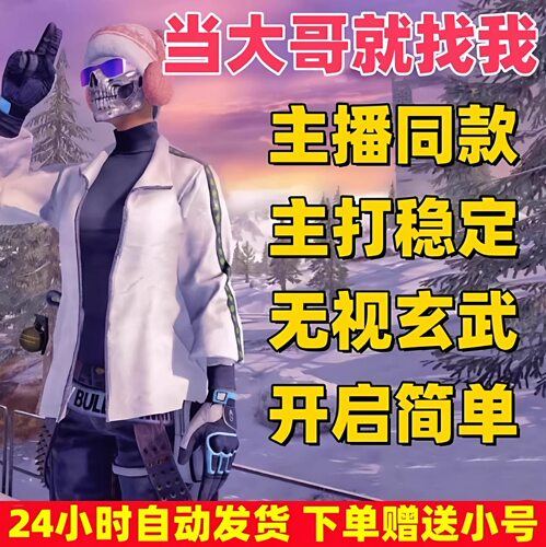 绝地求笙PUBG吃鸡Steam排位匹配主播专用价格透明过玄武稳定好用