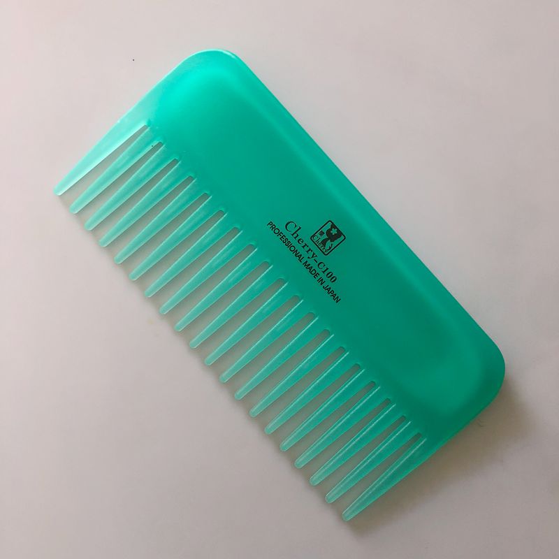 家用大号宽齿梳耐热防静电无柄梳