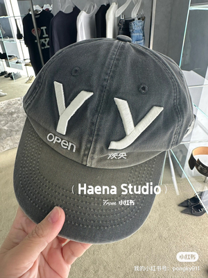 韩国直邮～潮牌openyy～25新款帽子～帽深10.5帽檐6.7～