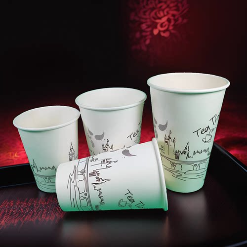 冷热通用12A奶茶纸杯咖啡1000只