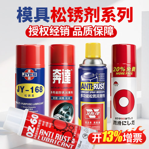 强力松锈剂螺丝松动除锈润滑剂