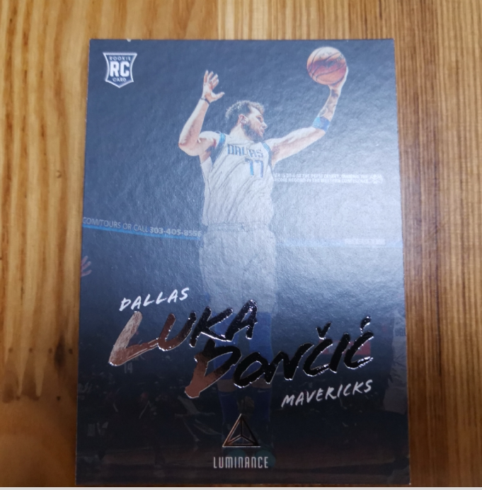 18-19  东契奇新秀卡  东契奇球星卡  luminance doncic rc