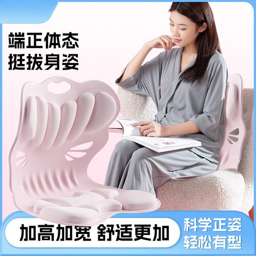 办公室护腰坐垫办公室腰靠座椅靠垫哺乳期久坐车用靠背坐姿护腰椅