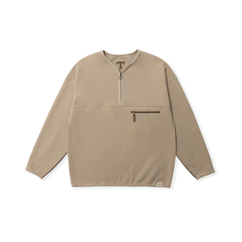 TACITURNLI卫衣宽松针织套头衫