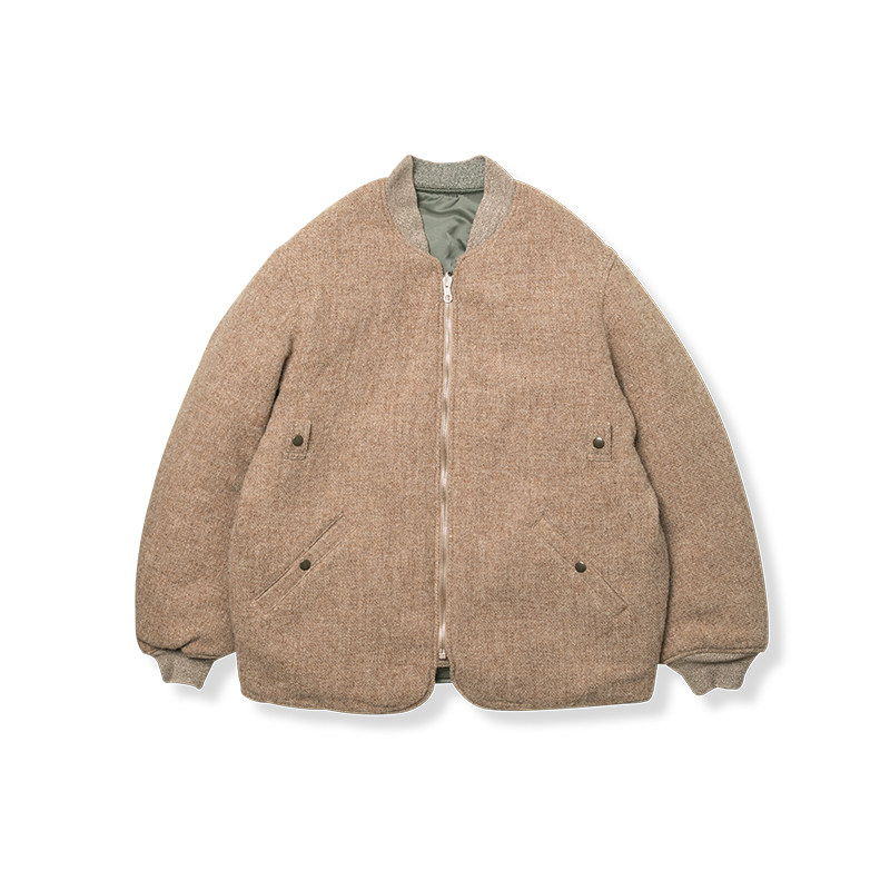 D.F. MARS LINER COAT 双面玛尔斯防水哈里斯花呢棉胆外套