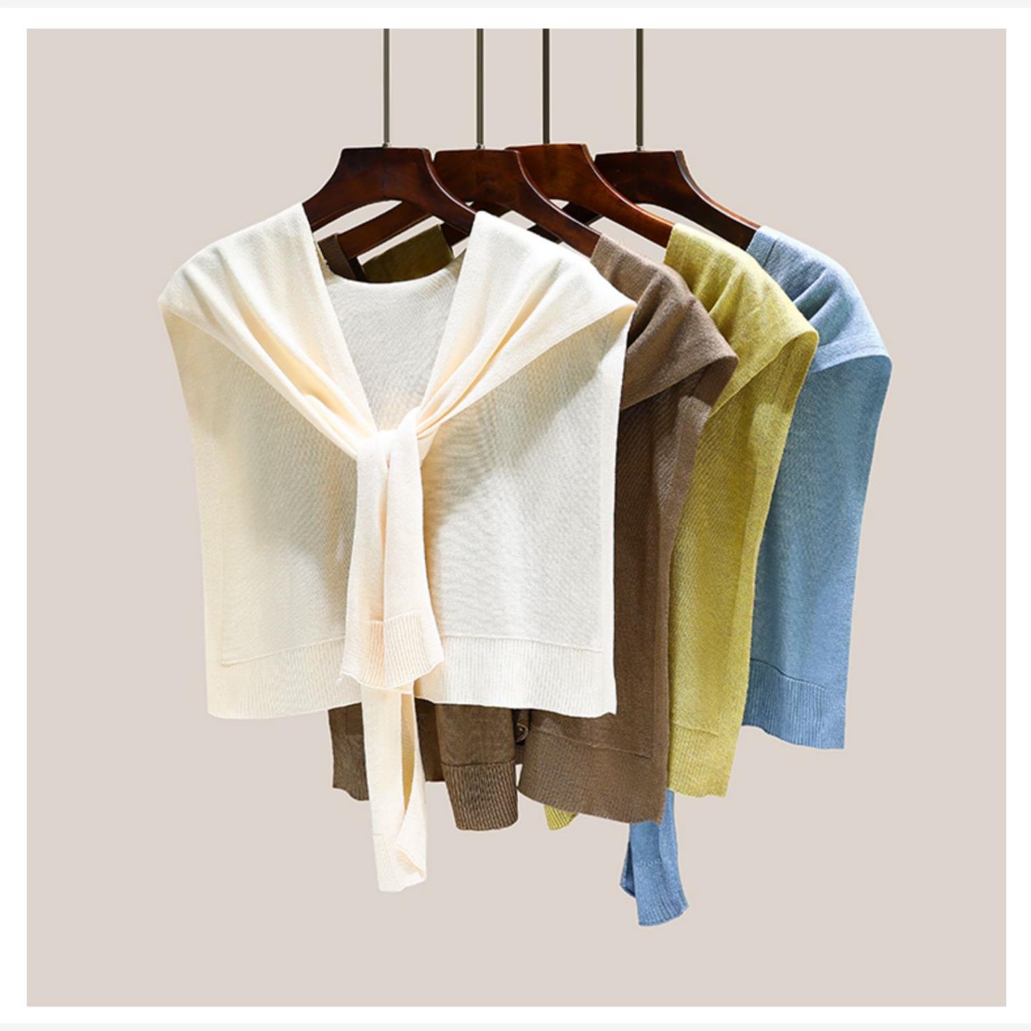 2024春秋针织小披肩外搭