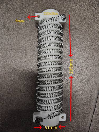 恒温恒湿试验设备箱陶瓷发热丝2kw发热芯热风筒加热棒，CTP冲版机