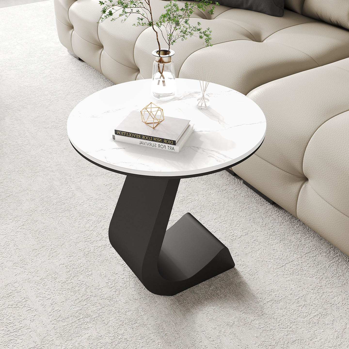 客厅沙发边几家用角几床边小边桌