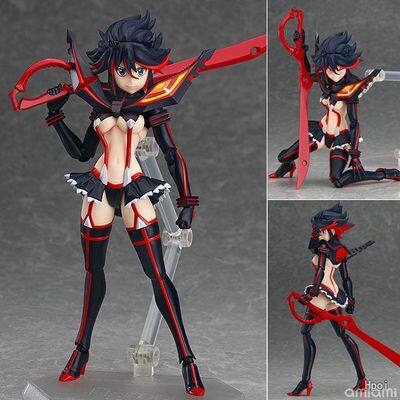 figma 220 双斩少女 斩服少女 缠流子 可动手办