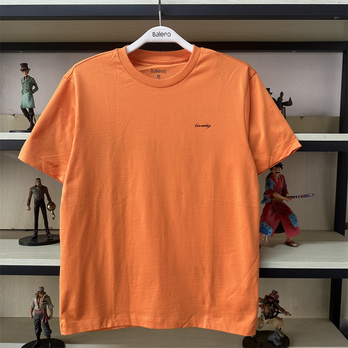 夏季新品男装青年简约舒适纯棉潮流印花短袖T恤8822101M023