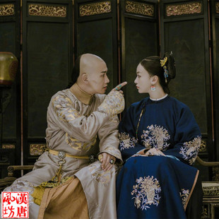 男装 乾隆皇帝龙袍 情侣写真服演出服 古装 延禧攻略聂远同款