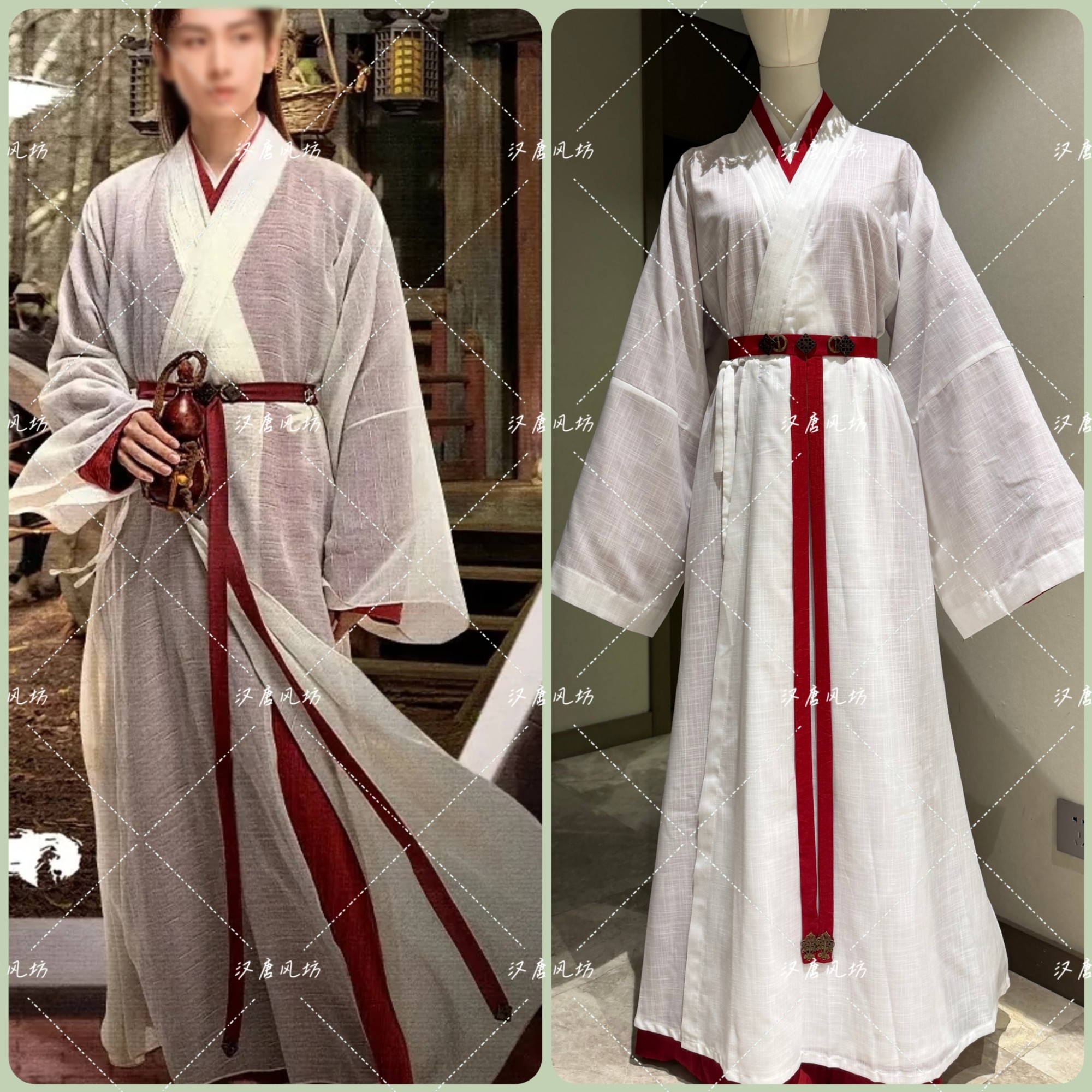 楼莲花成毅花花竹林剑舞李相宜古装常服便服出COS古装写真演出服