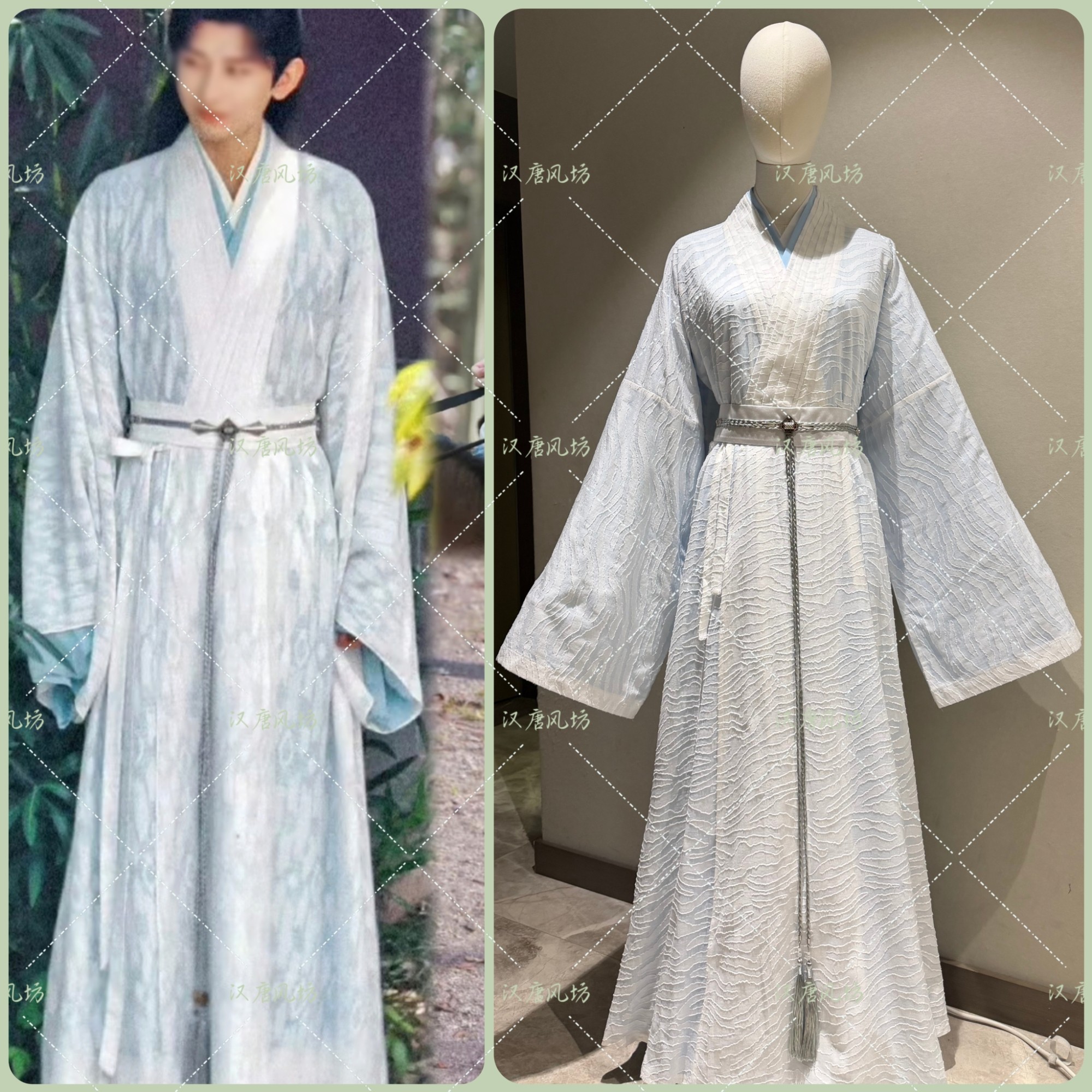 楼莲花成毅李神医李莲花斑马布同款男士古装武侠侠客写真演出服
