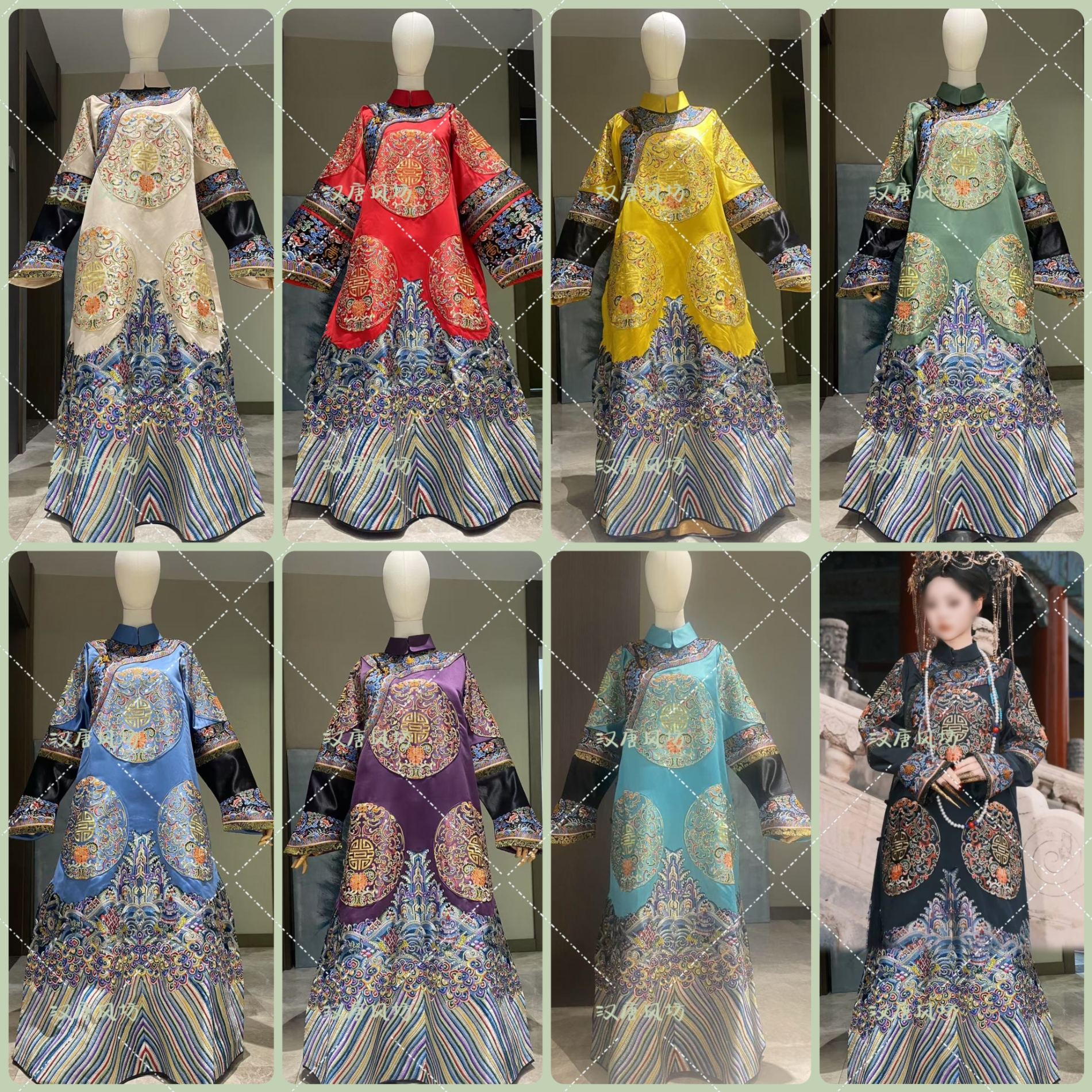 北京故宫旅拍小红书新款爆款清朝皇后吉服正装皇贵妃旗装满族旗服